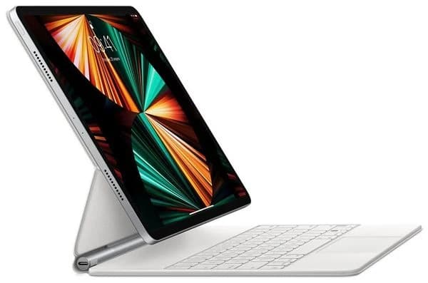Клавиатура беспроводная Apple Magic Keyboard, для iPad Air 13/ iPad Pro 12.9 Белый MJQL3