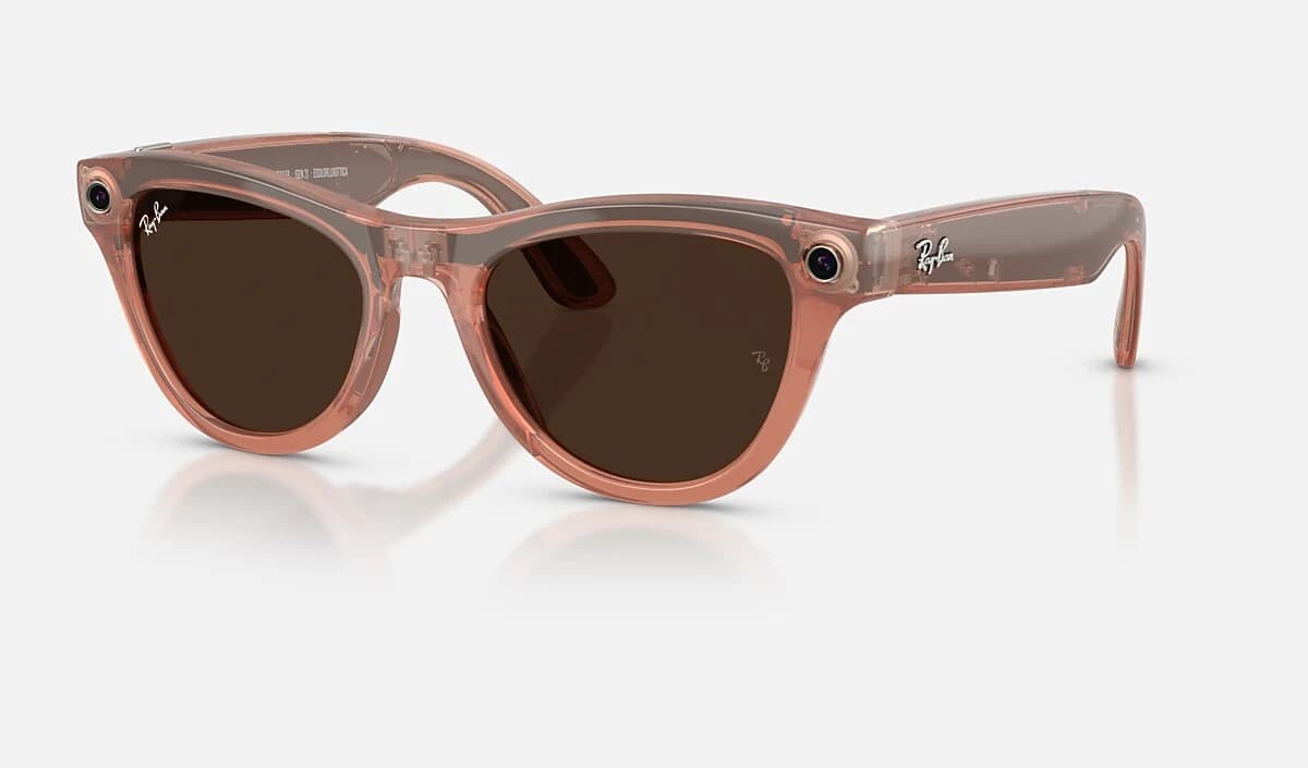 Умные очки Ray Ban GEN2 Skyler RW4014 (Shiny Black/ Transitions Graphite Green) (T150 S52) (601/1M52)