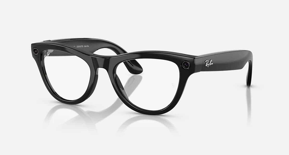 Умные очки Ray Ban GEN1 Skyler RW4010 (Shiny Black / Transitions Amethyst) Размер М (T150 S52) (601/CH52)