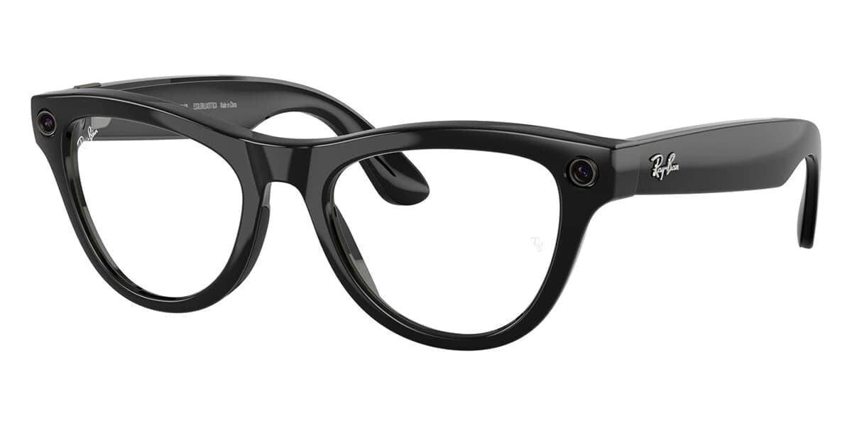 Умные очки Ray Ban GEN1 Skyler RW4010 (Shiny Black / Transitions Amethyst) Размер М (T150 S52) (601/CH52)