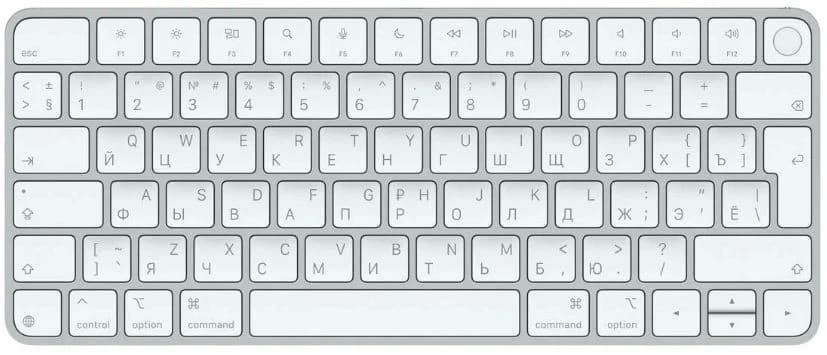Клавиатура Apple Magic Keyboard Touch ID USB-C белый MXCK3RS/A