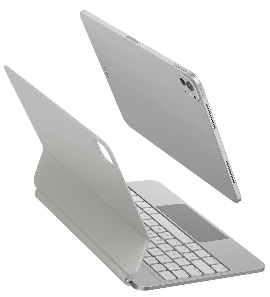 Чехол-клавиатура Uniq VENNO Pro Magnetic Keyboard для iPad Pro 11 (2024/25) белый