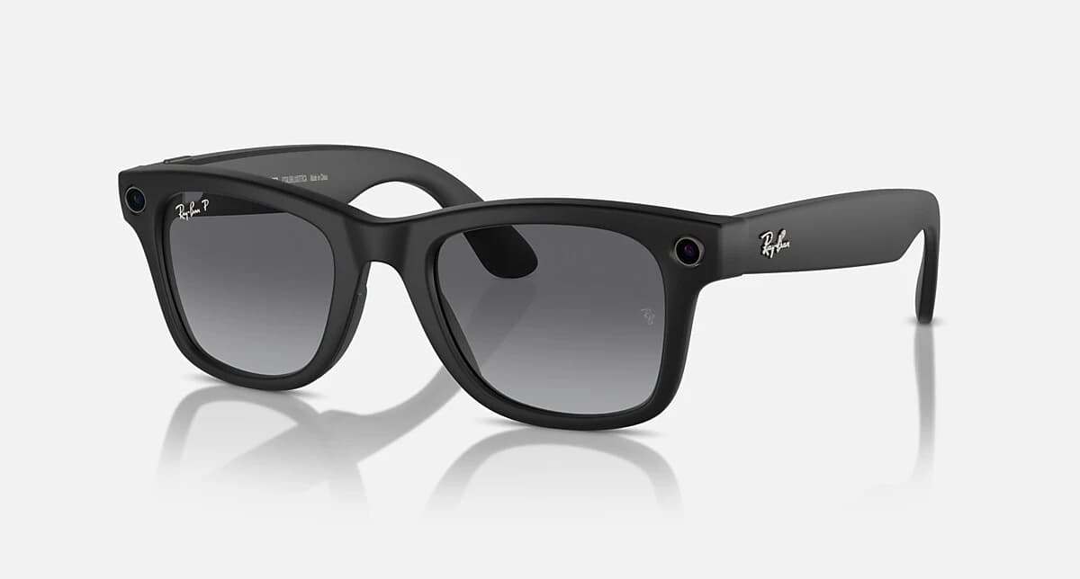Ray Ban GEN1 Wayfarer RW4006 (Matte Black / Polar Gradient Graphite) Размер М (T150 S50) (601ST350)