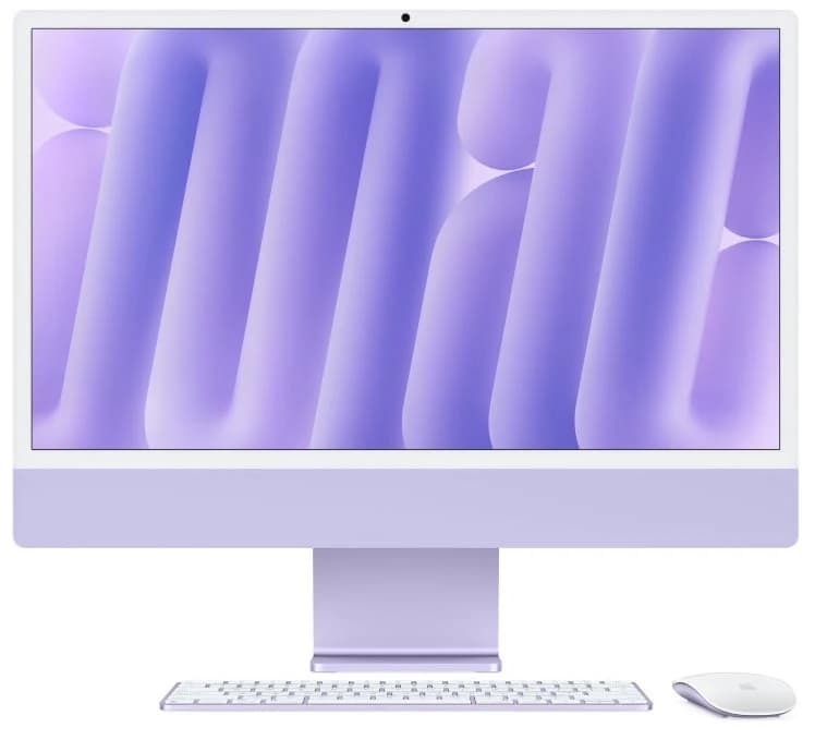 iMac 24 M4 24.0″ / Apple M4 / 24 GB / 2024 1TB фиолетовый