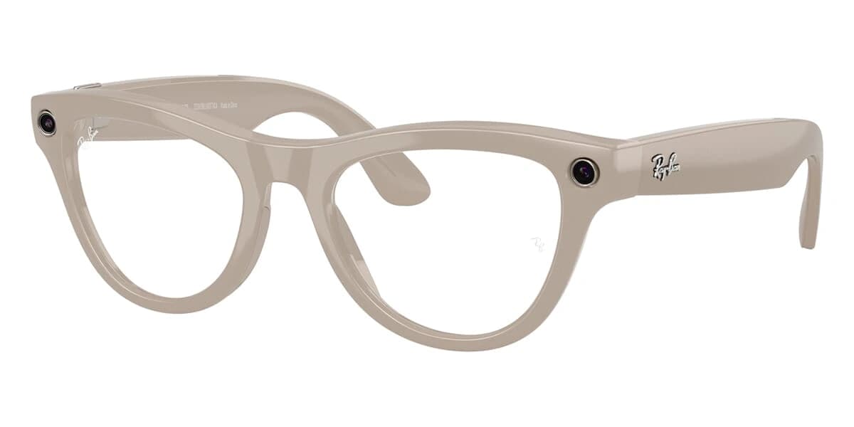 Умные очки Ray Ban GEN2 Skyler RW4014 (Shiny Chalky Grey/ Transitions Sapphire) (T150 S52) (6700MF52)