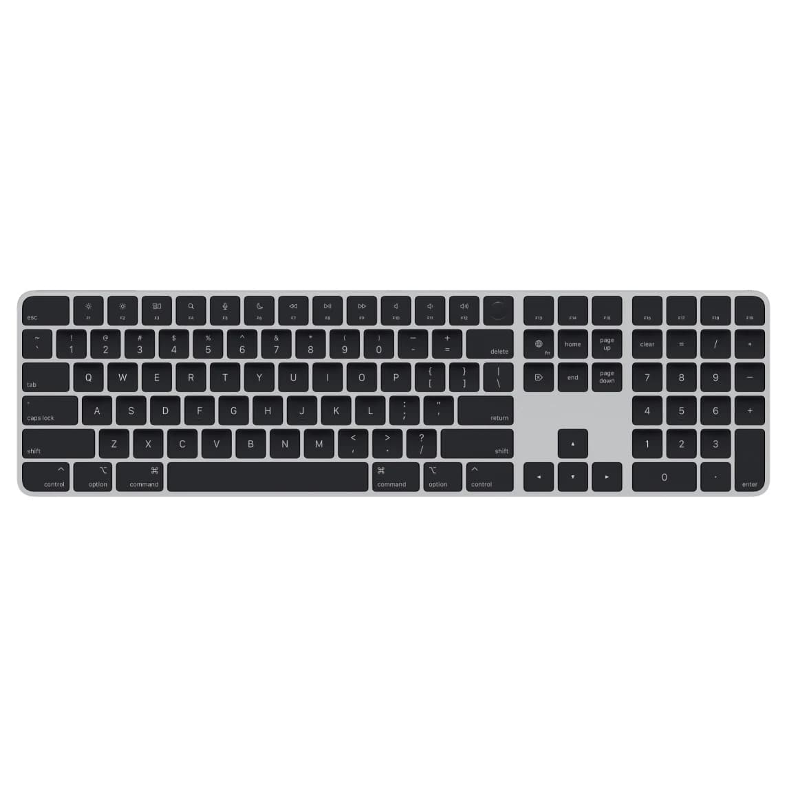 Клавиатура Apple Magic Keyboard with Touch ID and Numeric Keypad Стандартный MMMR3