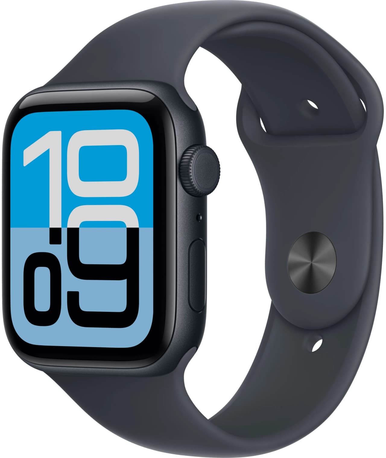 Apple Watch SE 3 44 mm (2025) Midnight Aluminum Case with Sport Band Midnight
