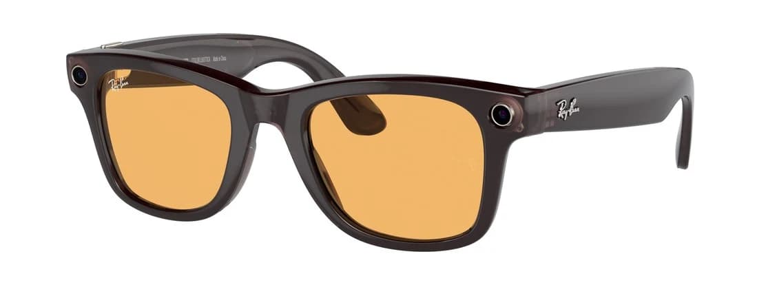 Умные очки Ray Ban GEN1 Wayfarer RW4006 (Rebel Black / Brown) Размер М (T150 S50) (6753/8550)