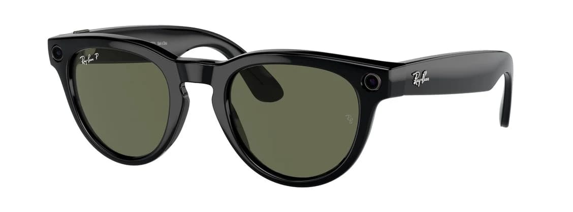 Meta Ray Ban Headliner RW4009 (Shiny Black / Polar G15 Green) Размер М (T150 S50) (601/9A50)