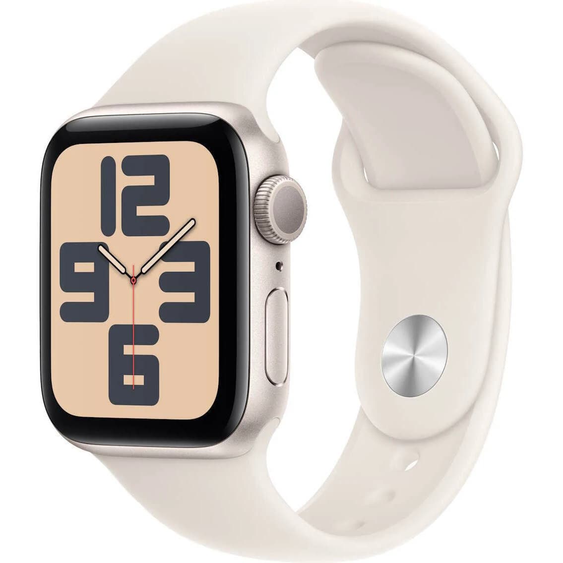 Apple Watch SE 2 40 mm (2024) Starlight Aluminum Case with Sport Band Starlight (MXEF3/MXEG3)