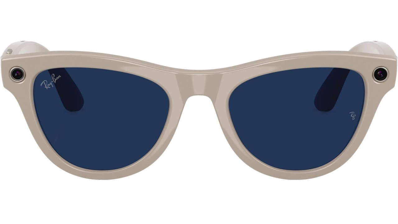 Умные очки Ray Ban GEN1 Skyler RW4010 (Shiny Chalky Gray / Transitions Sapphire) Размер М (T150 S52) (6700MF52)