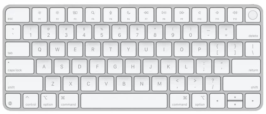 Клавиатура Apple Magic Keyboard Touch ID USB-C белый MXCK3