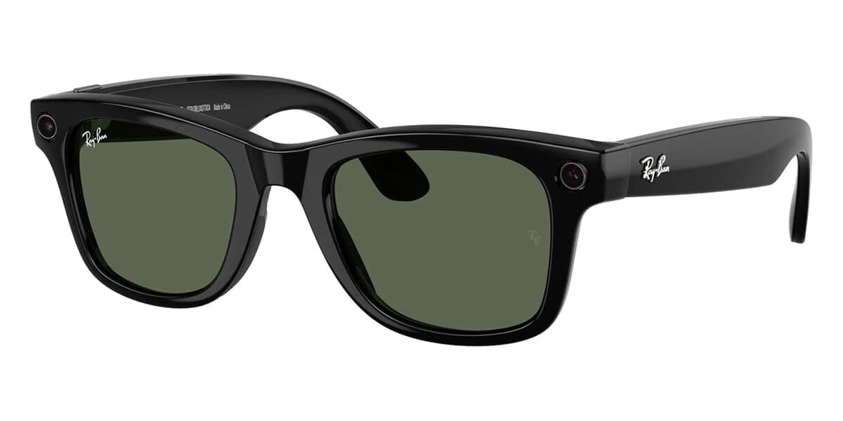 Ray-Ban Meta GEN 2 RW4012 Wayfarer Shiny Black (G15 Green) T155/S53 L