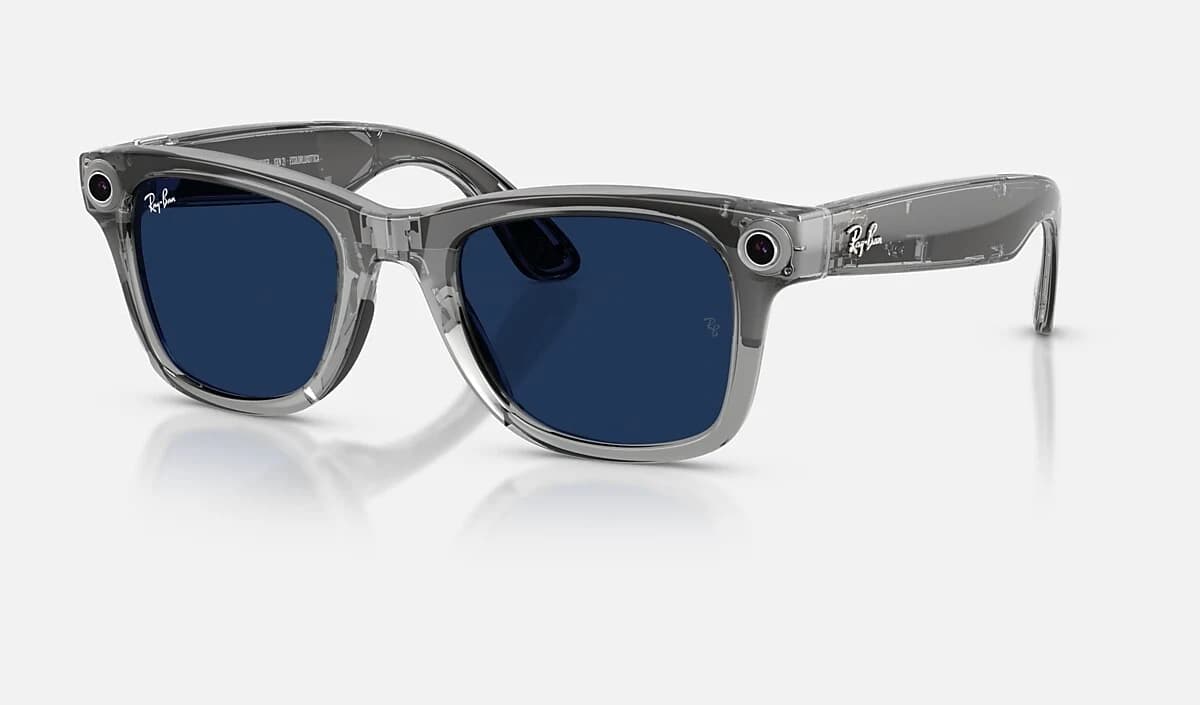 Умные очки Ray Ban GEN2 Wayfarer RW4012 (Shiny Black / Transitions Graphite Green) Размер М (T150 S50) (601/1M50)